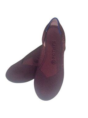 Rothy's The Flat Fig Python Knit Fabric Slip On Round Toe Flats Size 8